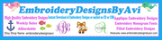 Embroidery Designs to Download or Embroidery Designs CD USB