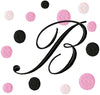 Fancy Fonts and Dots Embroidery Monogram Fonts Download