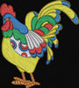 Fancy Curly Chicken Rooster Machine Embroidery Designs Set of 10 - Embroidery Designs By AVI