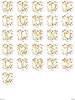 Polka Dot and Curlz Embroidery Monogram Font Set with Bonus - Embroidery Designs By AVI