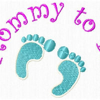 Pregnant Mom and Sayings Silhouette Shadows Machine Embroidery Designs Set of 10 - Embroidery Designs By AVI