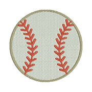 Baseball with fill Machine Embroidery Design - Embroidery Designs By AVI