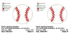 Baseball Applique II Machine Embroidery Design - Embroidery Designs By AVI