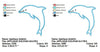 Applique Dolphin Fish Machine Embroidery Design - Embroidery Designs By AVI
