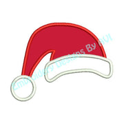 Applique Santa Claus Hat Christmas Machine Embroidery Design - Embroidery Designs By AVI