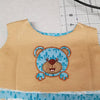 Cute Baby Bear Face Applique Machine Embroidery Design