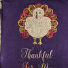 Thanksgiving Fall Turkey Applique II Machine Embroidery Design