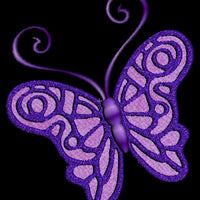 Applique Butterfly Butterflies Machine Embroidery Design  Set of 10 - Embroidery Designs By AVI