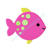 Fish Machine Embroidery Design Download