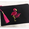 Flamingo Bird Tropical with fill Machine Embroidery Design