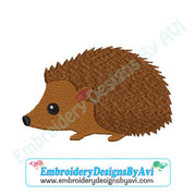 Hedgehog Machine Embroidery Design Download
