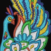 Jacobean Peacocks Birds Machine Embroidery Designs Set of 10 - Embroidery Designs By AVI