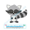 Raccoon Embroidery Design Download