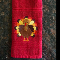 Cute Turkey Thanksgiving Fall Machine Embroidery Design