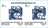 Vintage Sewing Machine Embroidery Design Chart