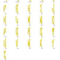 Fancy Diamond Machine Embroidery Monogram Fonts Designs Set - Embroidery Designs By AVI