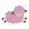 Cute Sheep Lamb 01 Machine Embroidery Designs 4x4 & 5x7 Instant Download Sale
