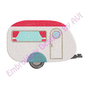 Camper Camping RV Summer Machine Embroidery Designs 4x4 & 5x7 Instant Download Sale