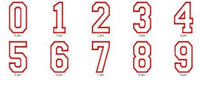 College Varsity Applique Machine Embroidery Monogram Fonts Designs - Embroidery Designs By AVI