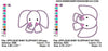 Zoo Baby Elephant Applique Machine Embroidery Design - Embroidery Designs By AVI
