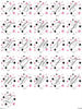 Fancy Fonts and Dots Monogram Machine Embroidery Designs Set - Embroidery Designs By AVI