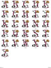 Puppy Dogs Monogram Fonts Machine Embroidery Designs Set - Embroidery Designs By AVI
