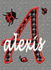 Ladybug Girl Monogram Fonts Machine Embroidery Designs Set - Embroidery Designs By AVI