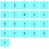Summer Beach Ocean Machine Embroidery Monogram Fonts Designs Set - Embroidery Designs By AVI