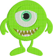 Cute Little Monster Cyclops Machine Embroidery Design - Embroidery Designs By AVI