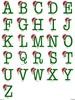 Christmas Santa Claus Hat Machine Embroidery Monogram Fonts Design Set - Embroidery Designs By AVI