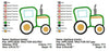 Applique Farm Tractor Machine Embroidery Design - Embroidery Designs By AVI