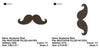 Mustache Moustache Machine Embroidery Design - Embroidery Designs By AVI