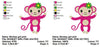 Monkey Girl Pink Zoo Jungle Machine Embroidery Design - Embroidery Designs By AVI