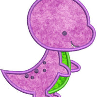 Dinosaur Baby Applique Machine Embroidery Design - Embroidery Designs By AVI