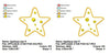 Star Fish Starfish Applique Machine Embroidery Design - Embroidery Designs By AVI
