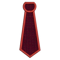 Applique Necktie Neck Tie Machine Embroidery Design - Embroidery Designs By AVI