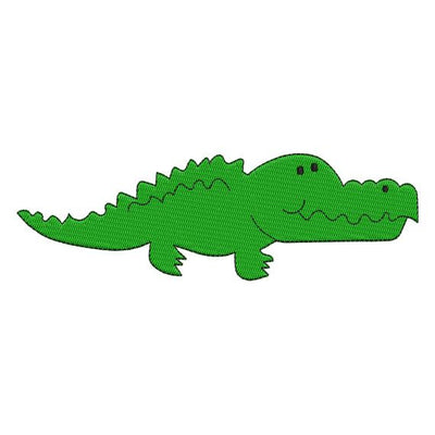 Alligator Crocodile Machine Embroidery Design - Embroidery Designs By AVI