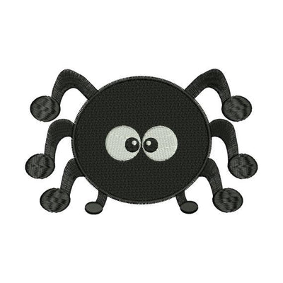 Cute Spider Halloween Machine Embroidery Design - Embroidery Designs By AVI