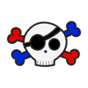 Boy Skull n Bones Halloween Applique Machine Embroidery Design - Embroidery Designs By AVI