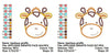 Giraffe Applique Face Jungle Machine Embroidery Design - Embroidery Designs By AVI