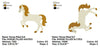 Cute Horse Pony Machine Embroidery Design - Embroidery Designs By AVI