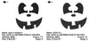 Happy Jack O Lantern Pumpkin Face I Halloween Embroidery Designs 4X4 and 5X7 Included - Instant Download Sale