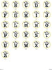 Applique Halloween Moon Bats Monogram Fonts Machine Embroidery Design Set - Embroidery Designs By AVI