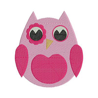 Sweet Owl with fill Machine Embroidery Design - Embroidery Designs By AVI