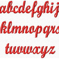 Christmas Holly II Embroidery Alphabet Monogram Fonts Design Set - Embroidery Designs By AVI