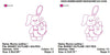 Bunny Rabbit I with Heart Bib Redwork Outline Machine Embroidery Design - Embroidery Designs By AVI