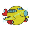 Cute Airplane Air Plane Boy Baby Child Machine Embroidery Design - Embroidery Designs By AVI