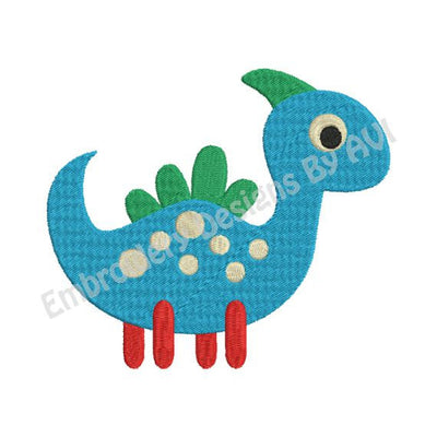 Cute Dinosaur 01 Machine Embroidery Design - Embroidery Designs By AVI